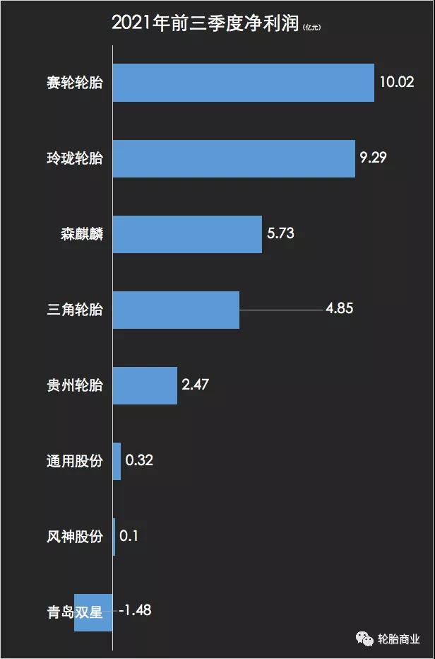 輪胎企業利潤暴跌
